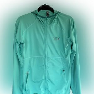 Mountain Hardware Women’s lightweight full zip with hood jacket